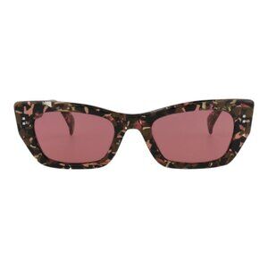 Kenzo Unisex Cat Eye Havana Havana Bordeaux Fashion Designer Eyewear